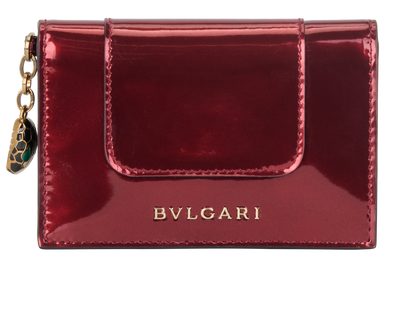 Bulgari Serpenti Card Holder, front view
